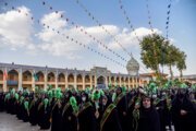 خادمان حرم شاهچراغ (ع) با این امامزاده والامقام تجدید میثاق کردند 