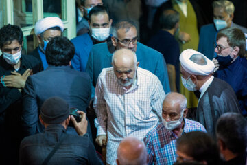 «احمد توکلی» عضو مجمع تشخیص مصلحت نظام در مراسم وداع با پیکر حجت الاسلام دعایی