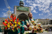 جشن میلاد حضرت امام رضا (ع) در سراسر قشم برگزار می شود