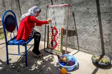 El arte del tejido Kilim por las mujeres de Buin Zahra