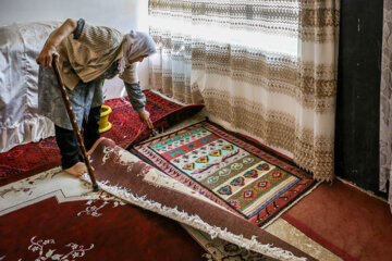 El arte del tejido Kilim por las mujeres de Buin Zahra