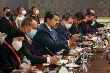 Venezuela Devlet Başkanı Maduro'nun resmi karşılanma töreni