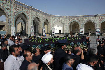 تشییع پیکر استاد «احمد مهدوی دامغانی»