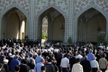 تشییع پیکر استاد «احمد مهدوی دامغانی»