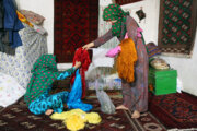 Turkmenischer Seidenteppich