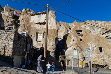 El pueblo rocoso de Kandovan en el noroeste de Irán
