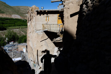 El pueblo rocoso de Kandovan en el noroeste de Irán
