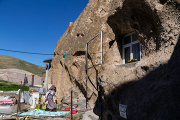 El pueblo rocoso de Kandovan en el noroeste de Irán
