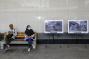 عکس‌های متروپل آبادان در تهران به نمایش گذاشته شد 