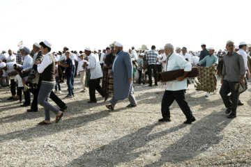  İran’ın Türkmen Limanı ehl-i Sünnetinin katılımıyla Kurban bayramı namazı bugün kılındı