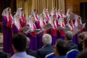 ایران میں مذہبی اقلیتوں کے پہلے موسیقی فیسٹیول کے انعقاد کے مناظر
