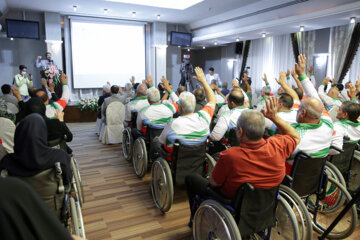 Homenaje a los Medallistas paralímpicos en Mashhad