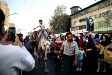 El festejo de 10 kilómetros de Ghadir en Teherán 