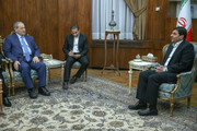 Cumhurbaşkanı Birinci Yardımcısı ile Suriye Dışişleri Bakanı'nın görüşmesinden görüntüler