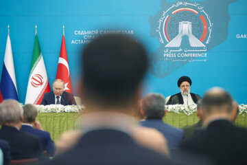 Astana Süreci Garantör Ülke Liderleri Basın Toplantısı