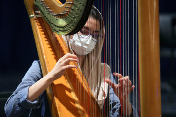 Répétition de l'Orchestre symphonique de Téhéran