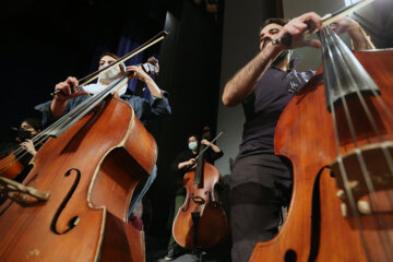 Répétition de l'Orchestre symphonique de Téhéran