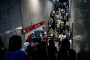آمار مسافران مترو تهران در روز برفی افزایش یافت
