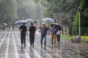بارش‌های رگباری نیمه شمالی آذربایجان غربی را فرا می‌گیرد