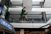 Las competiciones de Parkour de velocidad en Teherán
