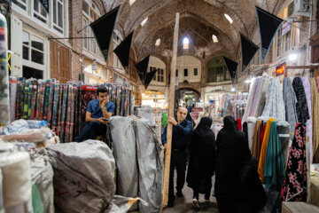 Grand Bazar de Tabriz à l’approche de Muharram 2022 