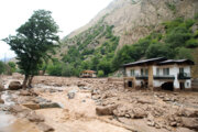 سیلاب ۳۷۰ میلیارد ریال به اکوسیستم آبزیان رودخانه کرج خسارت وارد کرد