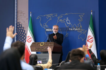 La conferencia de prensa semanal del portavoz del Ministerio de Relaciones Exteriores de Irán