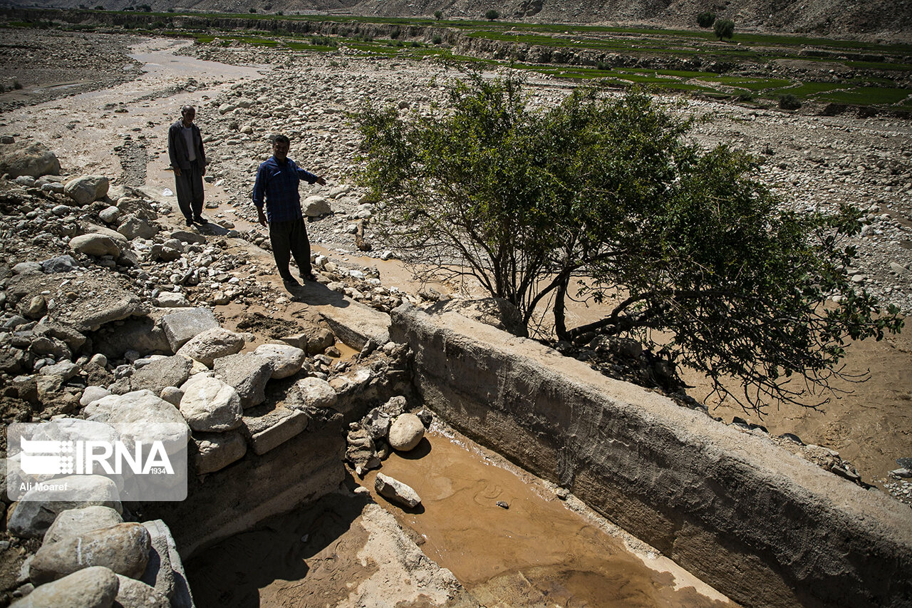  خسارت سیل در شهرستان جهرم بیش از ۸۰ میلیارد تومان است