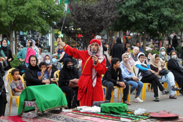 تغزیه‌خوانی در پیاده راه فرهنگی رشت‎‎‎‎