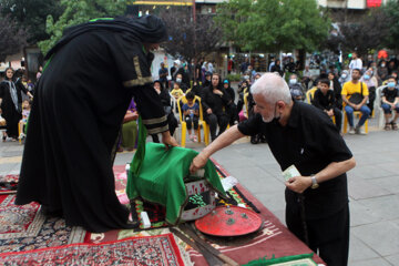 تغزیه‌خوانی در پیاده راه فرهنگی رشت‎‎‎‎