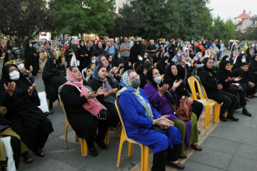 تغزیه‌خوانی در پیاده راه فرهنگی رشت‎‎‎‎