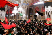 Траурная церемония "Слаще меда" в иранском Мешхеде