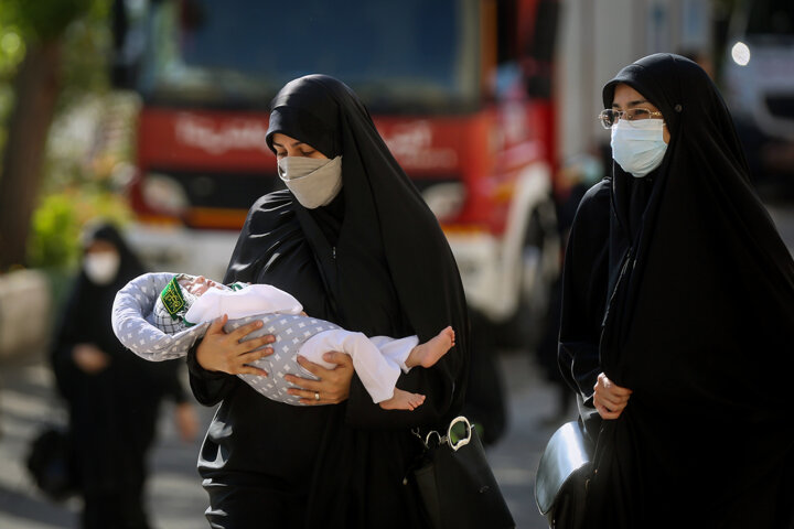 طنین نوای یا علی اصغر مادران ارومیهای در رثای شهید ۶ ماهه کربلا/ لالای علی جان