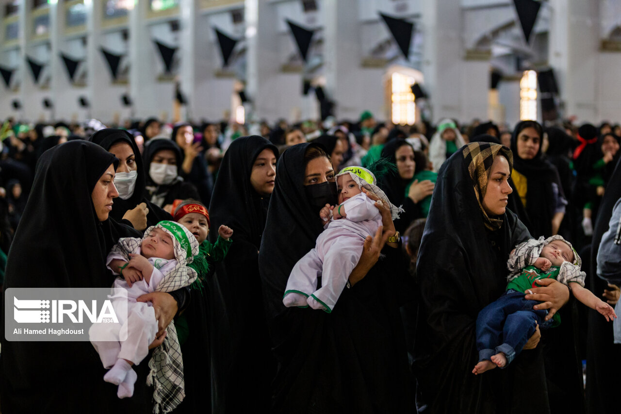 مادران استان سمنان به شیرخوارگان خود فرهنگ نینوایی آموختند