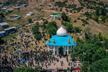 عزاداری تاسوعای حسینی- روستای شاه شهیدان