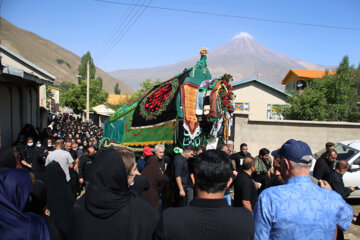 آیین نخل گردانی- روستای نوا