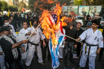 Manifestation anti-israélienne à Téhéran 