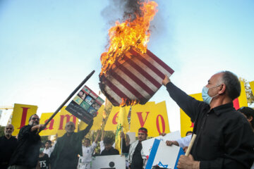 Celebrada manifestación anti israelí en Teherán
