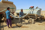 ۵۰۰ دستگاه مخزن آب آشامیدنی میان عشایر گلستان توزیع شد