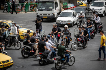 ۳۸ درصد از تخلفات ترافیکی تهران به موتورسیکلت‌سواران مربوط است