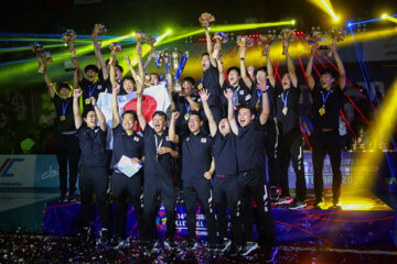 فینال والیبال قهرمانی نوجوانان آسیا- ایران و ژاپن