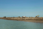 لایروبی کانال اصلی آبرسان خلیج گرگان رو به اتمام است