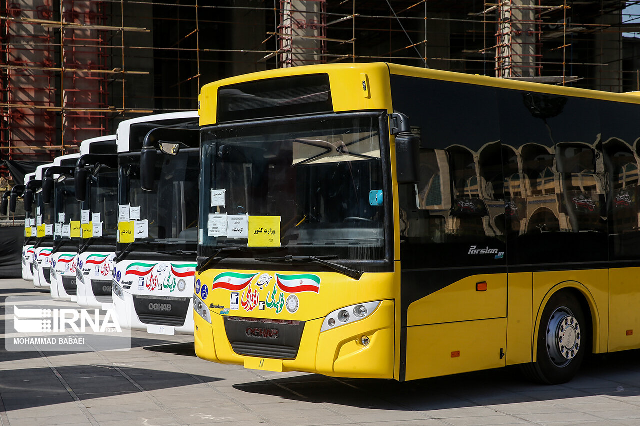 ۲۴ دستگاه اتوبوس به ناوگان شهری سبزوار اختصاص یافت