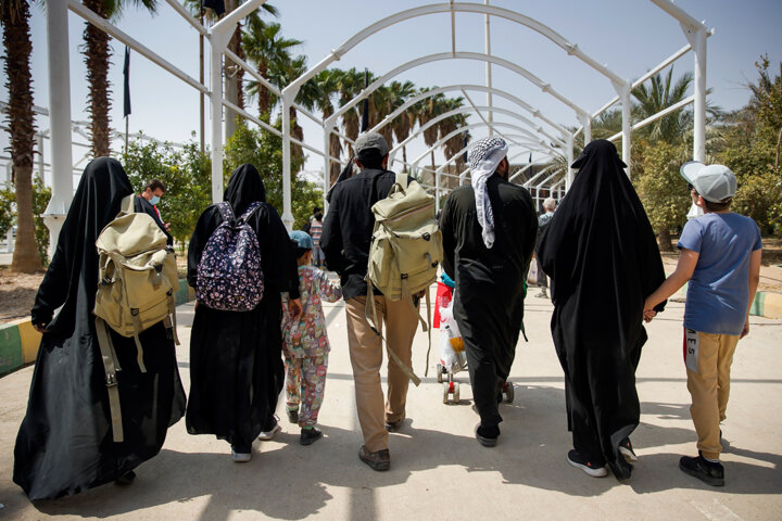 قصرشرین تمام قد در خدمت زائران اربعین حسینی (ع)