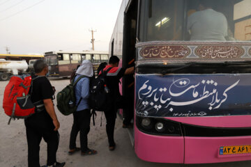 ۲۸ دستگاه اتوبوس برای بازگشت زائران گیلانی اربعین حسینی اعزام شد