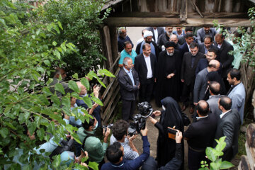 بازدید «سید محمود حسینی پور» استاندار مازندران از  موزه مردم شناسی در منطقه دوهزار تنکابن 