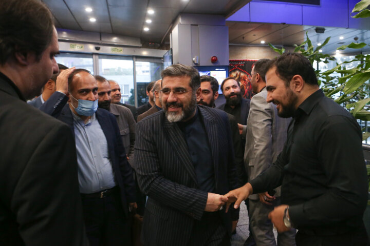 وزیر فرهنگ همزمان با روز سینما به تماشای «پسر دلفینی» نشست