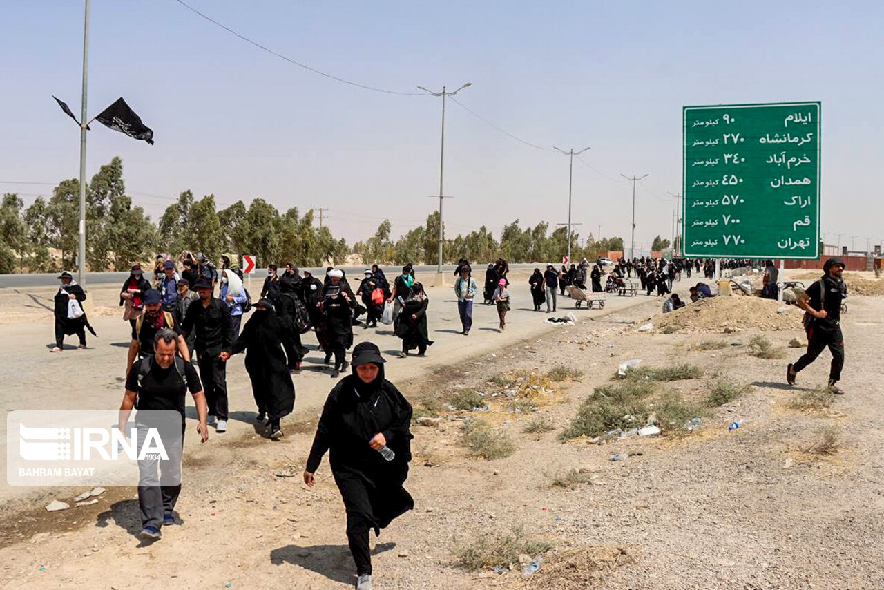 ترافیک مسیرهای خروجی به سمت مرزهای عراق روان است