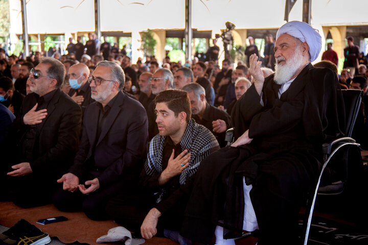 راهپیمایی جاماندگان اربعین در کرمانشاه برگزار شد