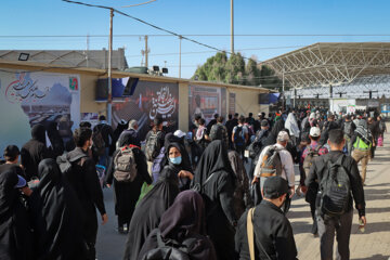  بیش از سه میلیون نفر زائر اربعین از مرز مهران عبور کردند